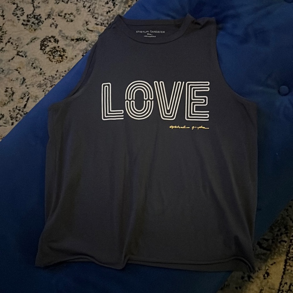 Spiritual Gangster crop tank